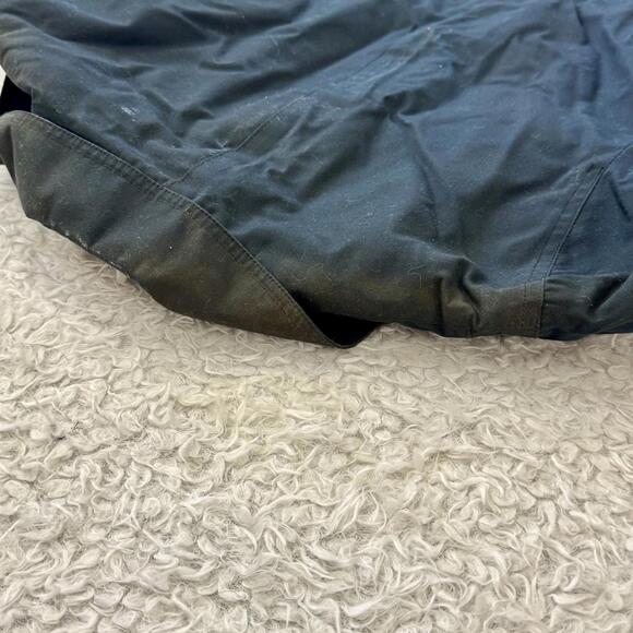 Vintage London Fog Navy Blue Classic Long Trench Coat Jacket (size 6 petite) - Picture 7 of 7